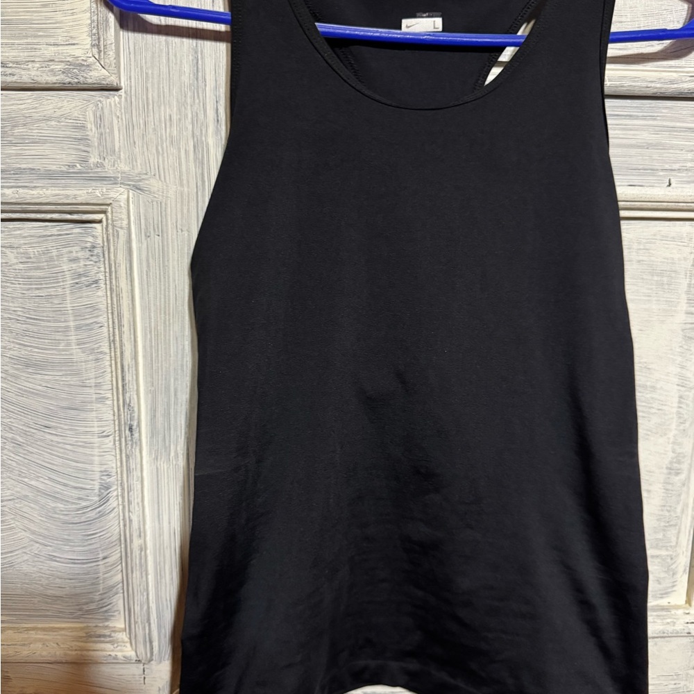 Nike Black Athletic Tank Top Large